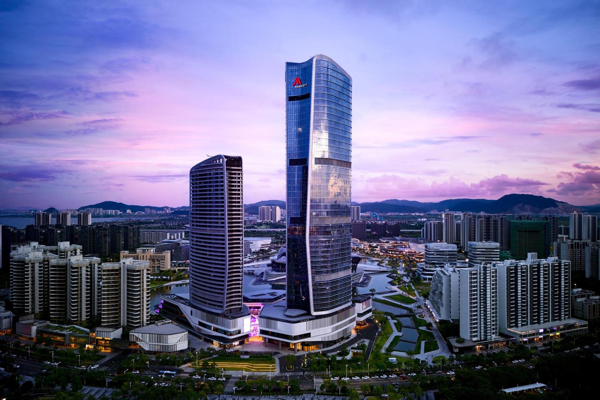 Zhuhai Marriott Hotel Jinwan Dış mekan fotoğraf
